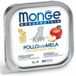 Monge Monoprotein Chicken with Apple – Puppy
