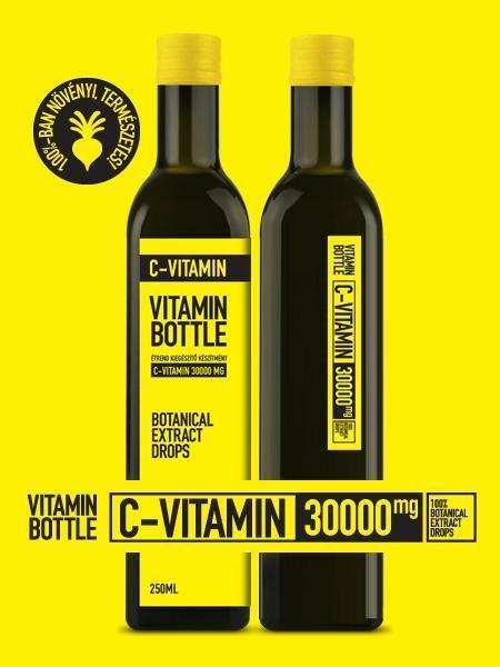 Vitamin C Natural drops 30 000mg, 250 ml