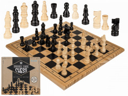 Classic chess wooden game