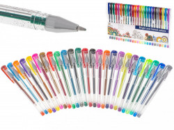 Set of 25 gel pens