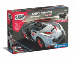 Science and play - Mechanical racing car - Clementoni
