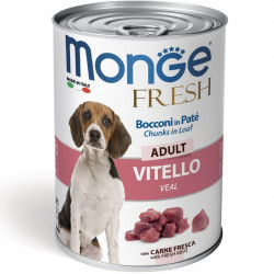 Monge Dog Chunks in Loaf with Veal – Adult