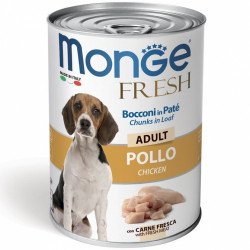 Monge Dog Chunks in Loaf with Chicken – Adult