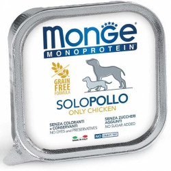 Monge Dog Monoptrotein Only Chicken 150 gr