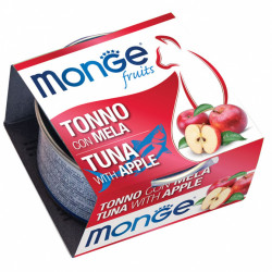 Monge Cat Tuna Flakes with Apple – Adult