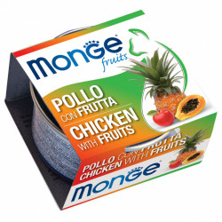 Monge Cat Chicken Flakes with Fruits – Adult