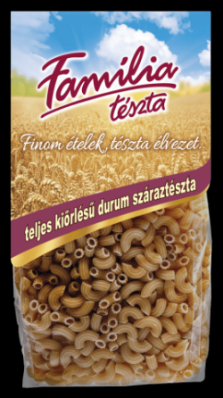Whole wheat hornbill pasta