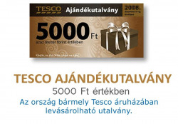 Tesco Ajándék Utalvány 5000 forint értékben