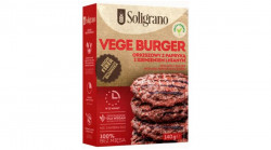 Soligrano vegán burger alappor pirospaprikával és lenmaggal