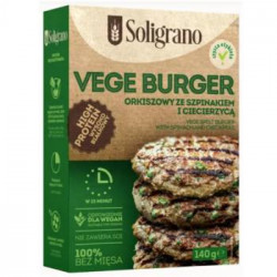 Soligrano vegan burger meat subtitutes