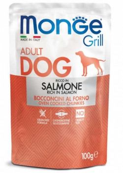 Monge Dog Chunkies – Rich in Salmon – Adult