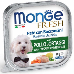 Monge Dog Paté and Chunkies with Chicken and Vegetables
