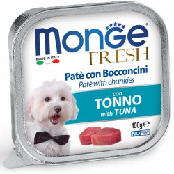 Monge Dog Paté and Chunkies with Tuna